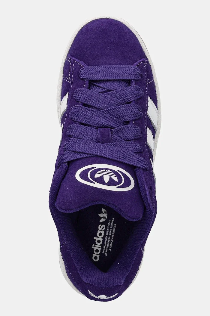 adidas Originals Велурени маратонки Campus 00s в лилаво JH7284