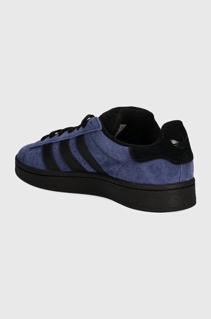 adidas Originals Велурени маратонки Campus 00s в тъмносиньо JH8997