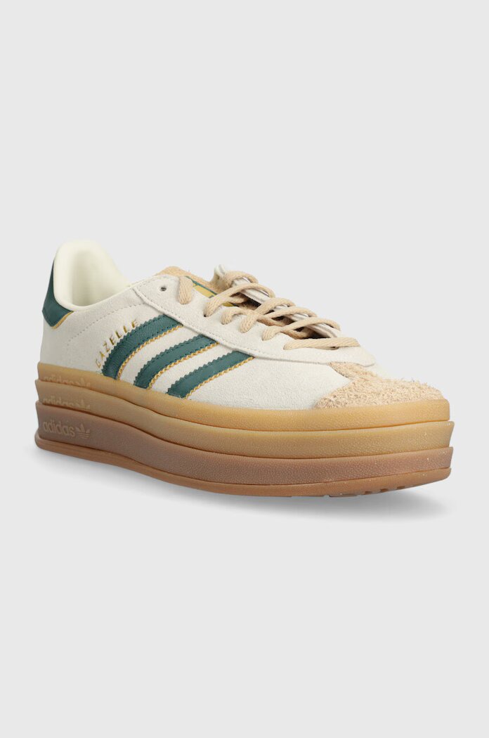 adidas Originals Велурени маратонки Gazelle Bold в бежово ID7056