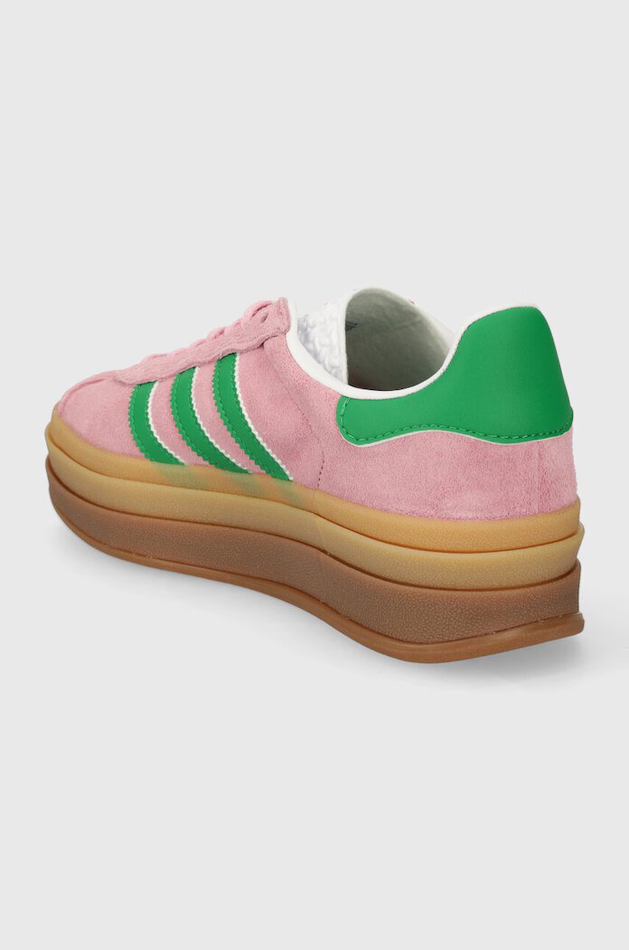 adidas Originals Велурени маратонки Gazelle Bold в розово IE0420