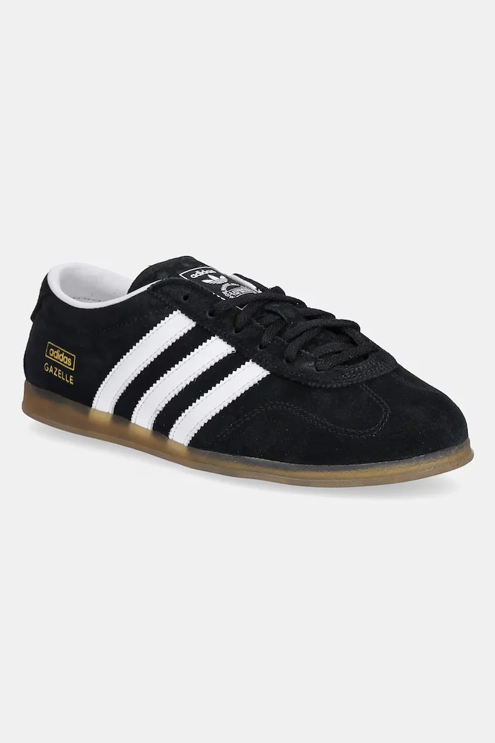 adidas Originals Велурени маратонки Gazelle Lo Pro в черно JR8886