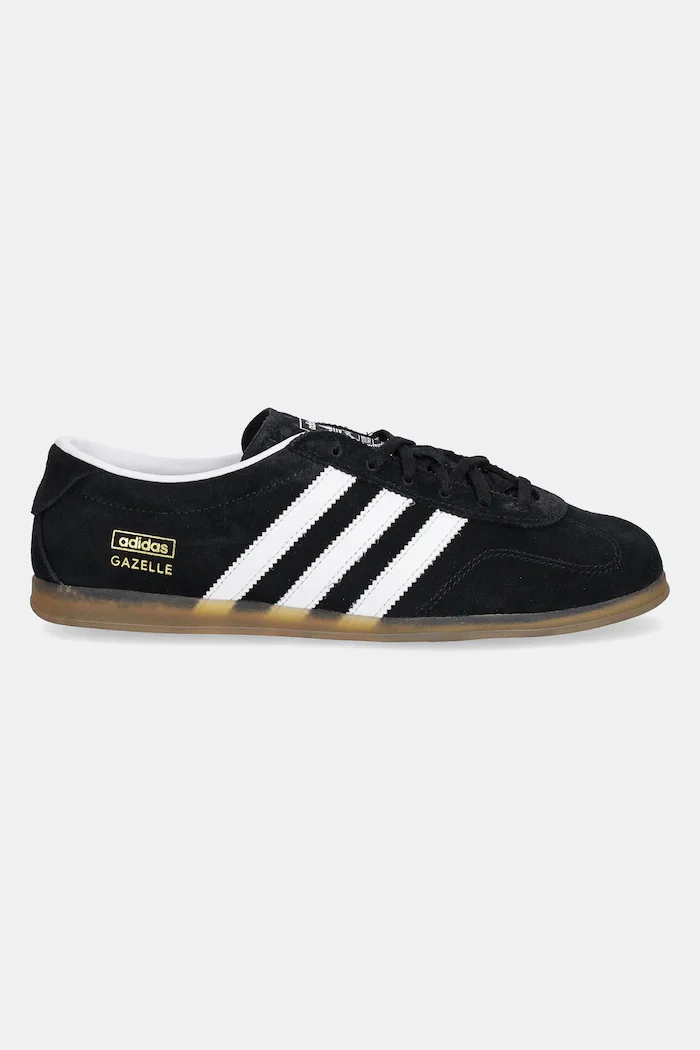 adidas Originals Велурени маратонки Gazelle Lo Pro в черно JR8886