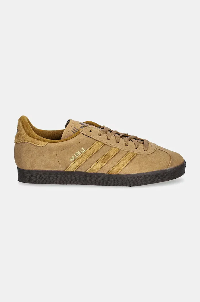 adidas Originals Велурени маратонки Gazelle в кафяво IG2099