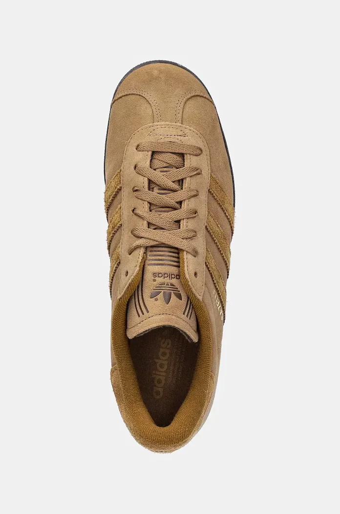 adidas Originals Велурени маратонки Gazelle в кафяво IG2099
