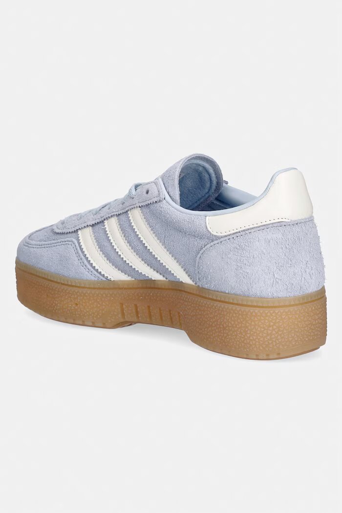 adidas Originals Велурени маратонки Handball Spezial Bold в синьо IH9192
