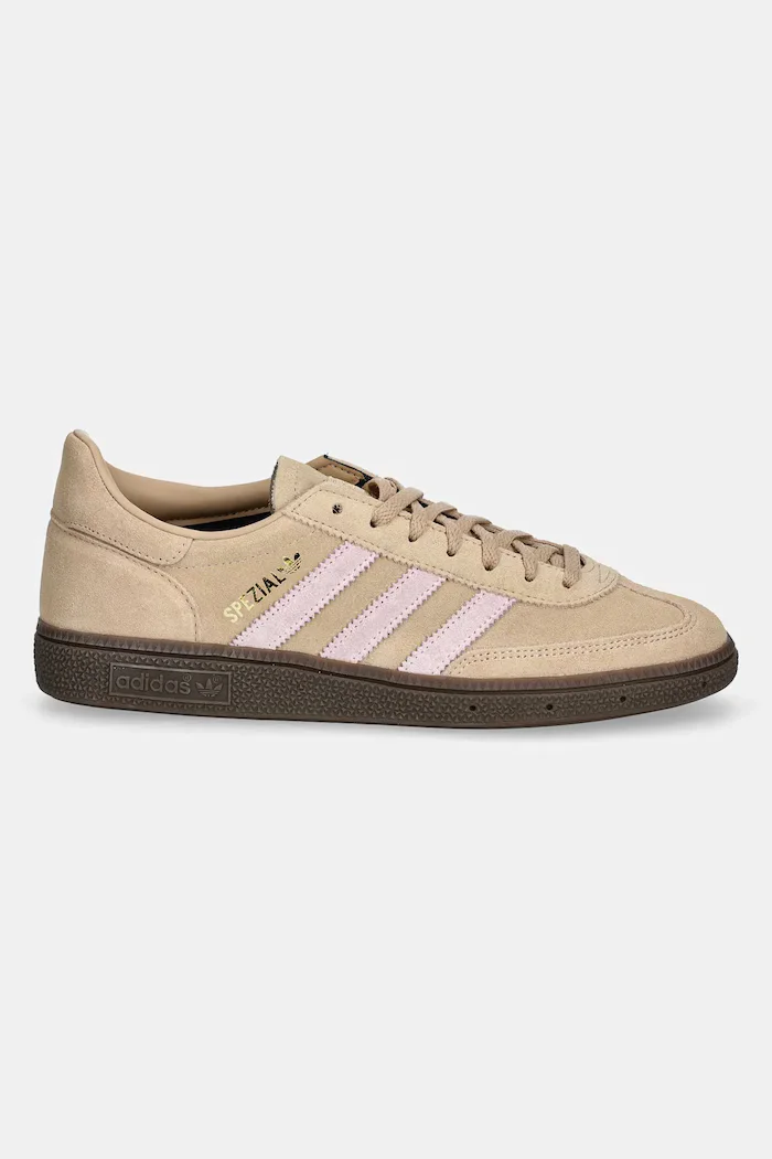adidas Originals Велурени маратонки Handball Spezial в бежово JI2651