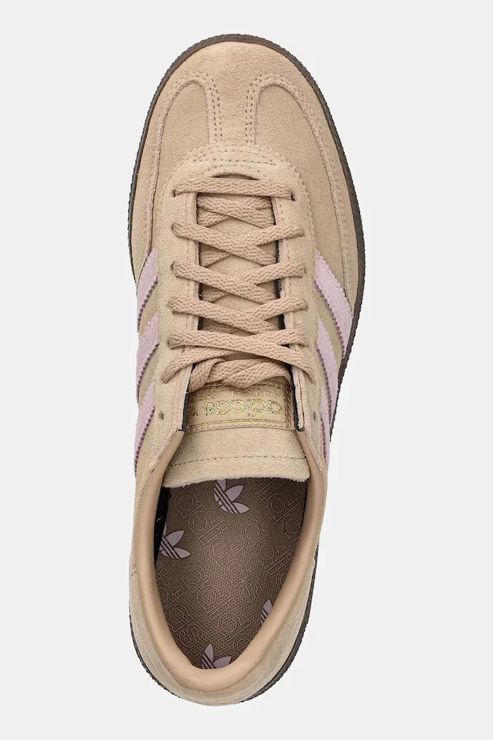 adidas Originals Велурени маратонки Handball Spezial в бежово JI2651