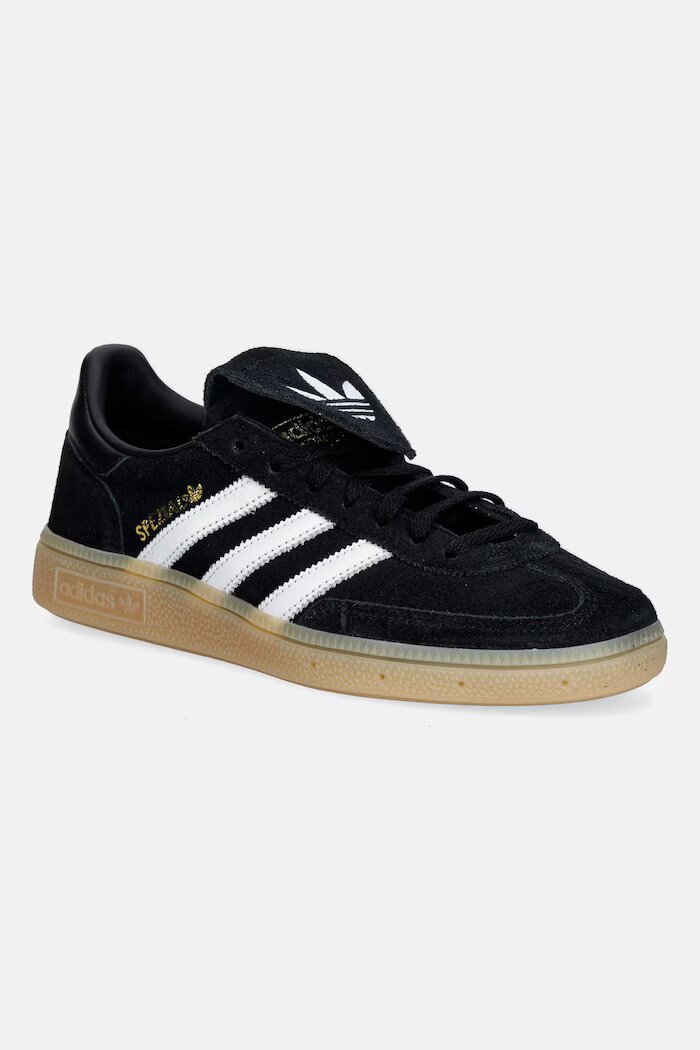 adidas Originals Велурени маратонки Handball Spezial в черно KI0996