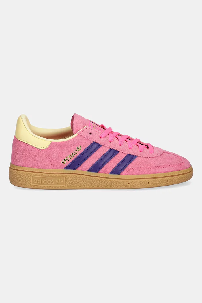 adidas Originals Велурени маратонки Handball Spezial в розово JP8718