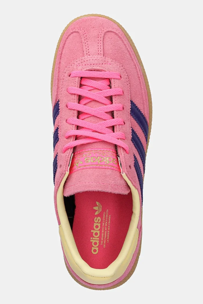 adidas Originals Велурени маратонки Handball Spezial в розово JP8718