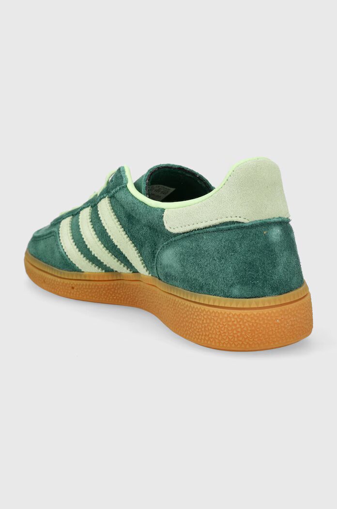 adidas Originals Велурени маратонки Handball Spezial в зелено IE5896