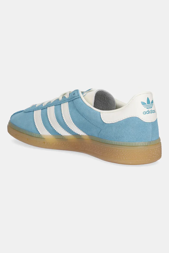 adidas Originals Велурени маратонки Muenchen в тюркоазено JS3991