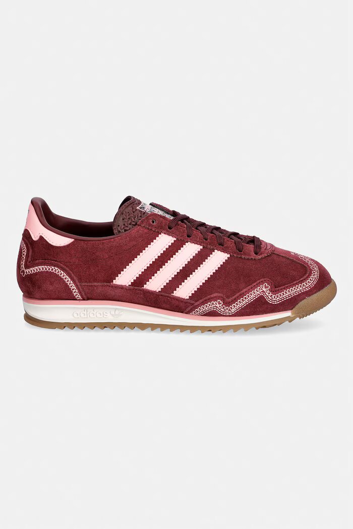 adidas Originals Велурени маратонки SL 72 Og в бордо IH6684