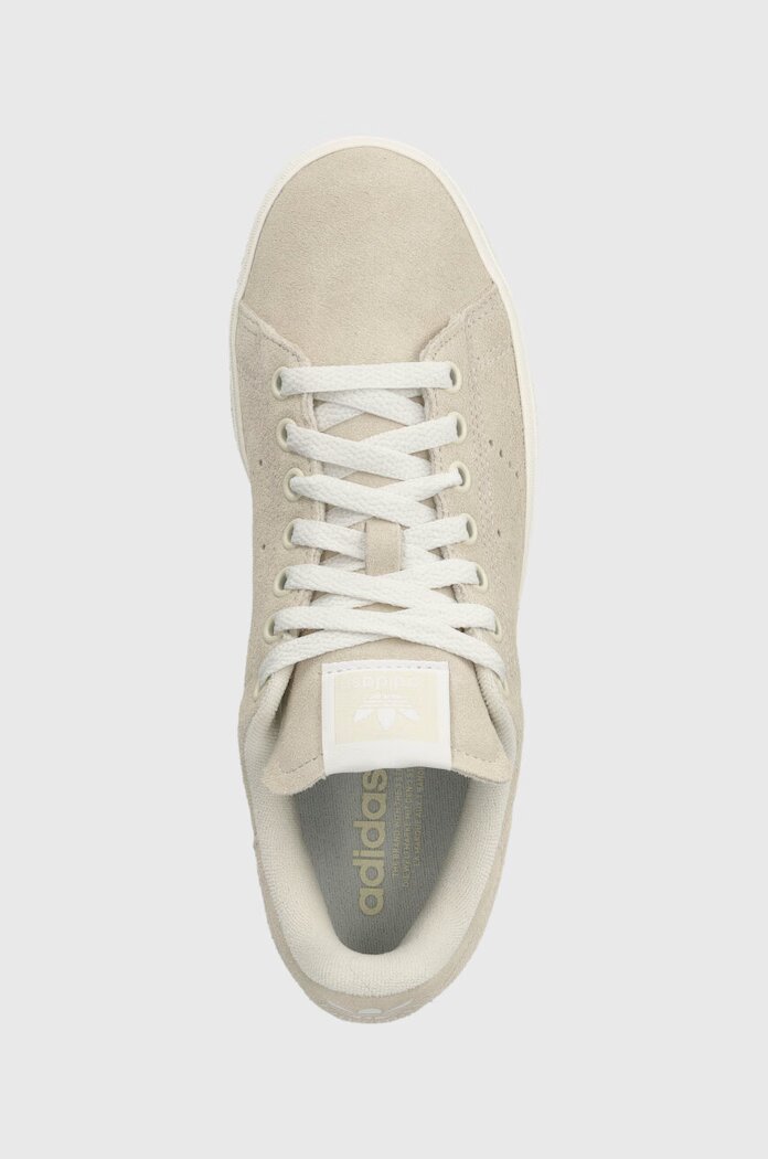 adidas Originals Велурени маратонки Stan Smith CS W в бежово IG0344