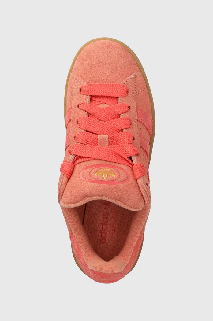 adidas Originals Велурени маратонки в оранжево IE5587
