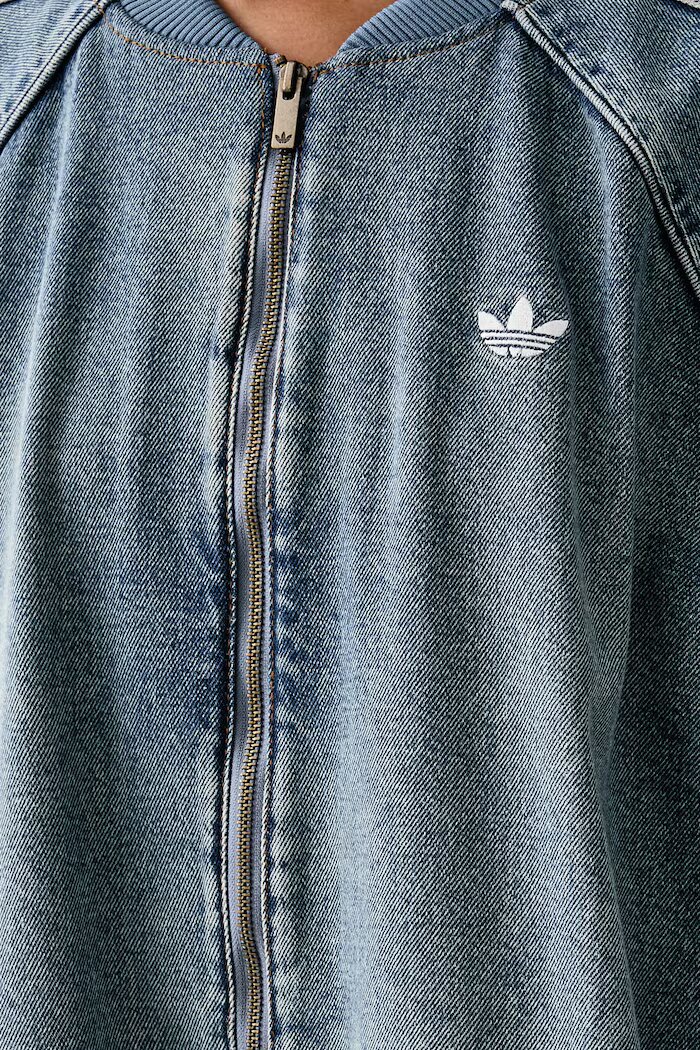 adidas Originals яке бомбър дамско от деним синьо KQ6473