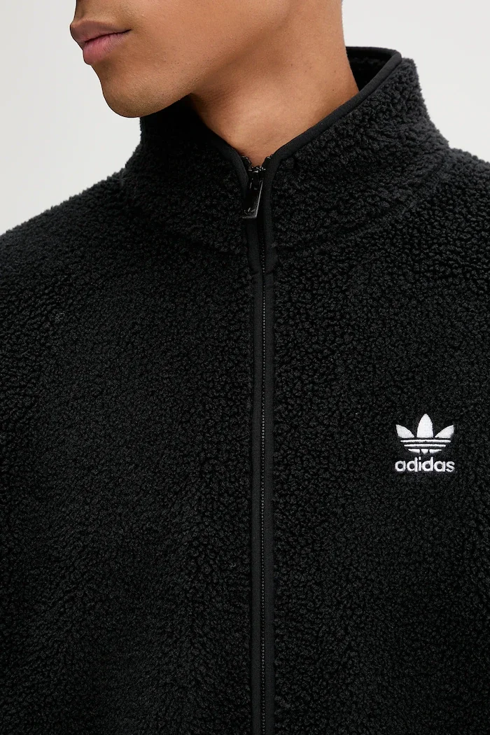 adidas Originals Яке Essentials в черно преходен модел JV7676
