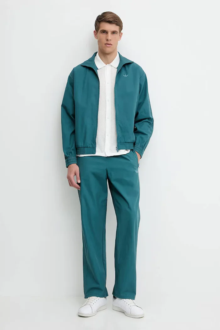 adidas Originals Яке Firebird Jacket в тюркоазено преходен модел KC0684