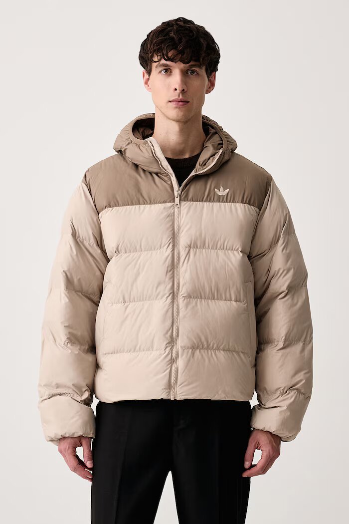 adidas Originals яке мъжко Hooded Regen бежово KR7198