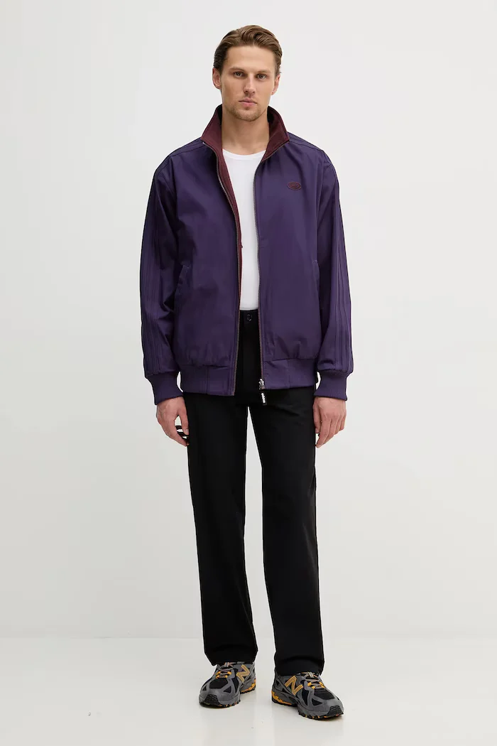 adidas Originals Яке с две лица Firebird в лилаво преходен модел KS6844