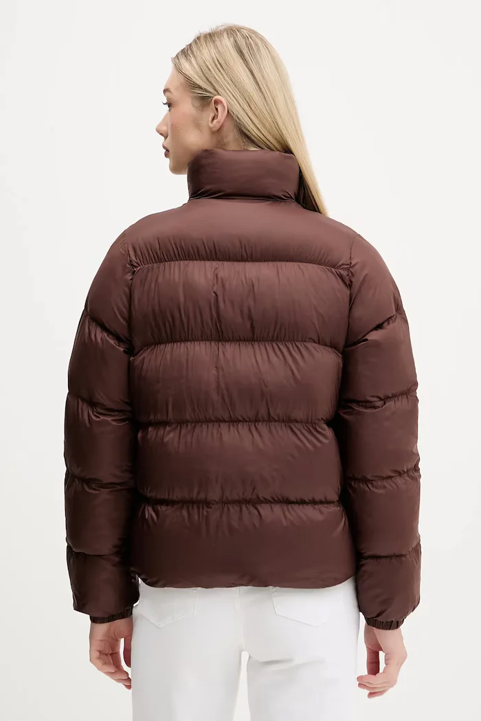 adidas Originals Яке Short Puffer в кафяво зимен модел JX2948