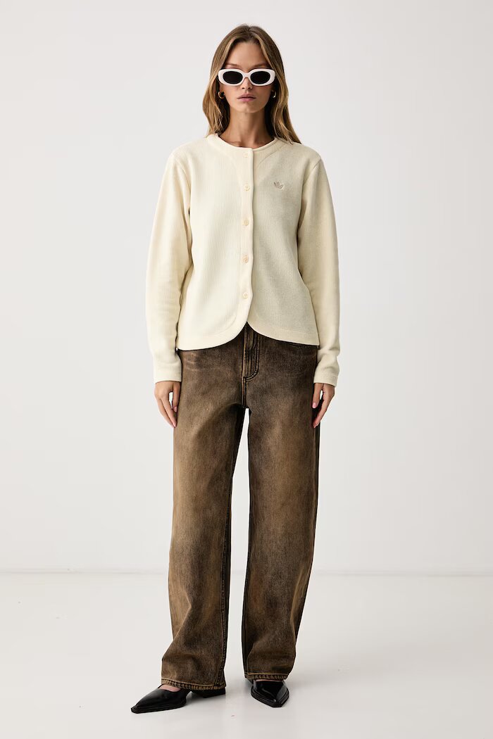 adidas Originals жилетка дамска Chenille бежова LF6560