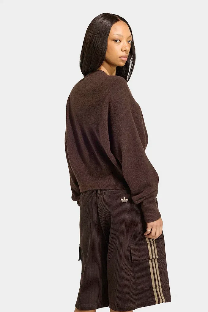 adidas Originals жилетка дамска Essentials Knit кафява IA4455