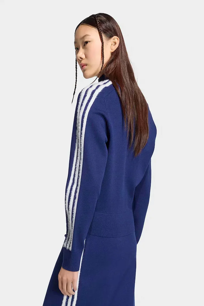 adidas Originals жилетка дамска Knitted Firebird тъмносиня KW2588