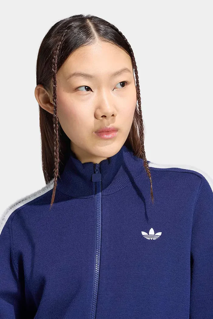 adidas Originals жилетка дамска Knitted Firebird тъмносиня KW2588