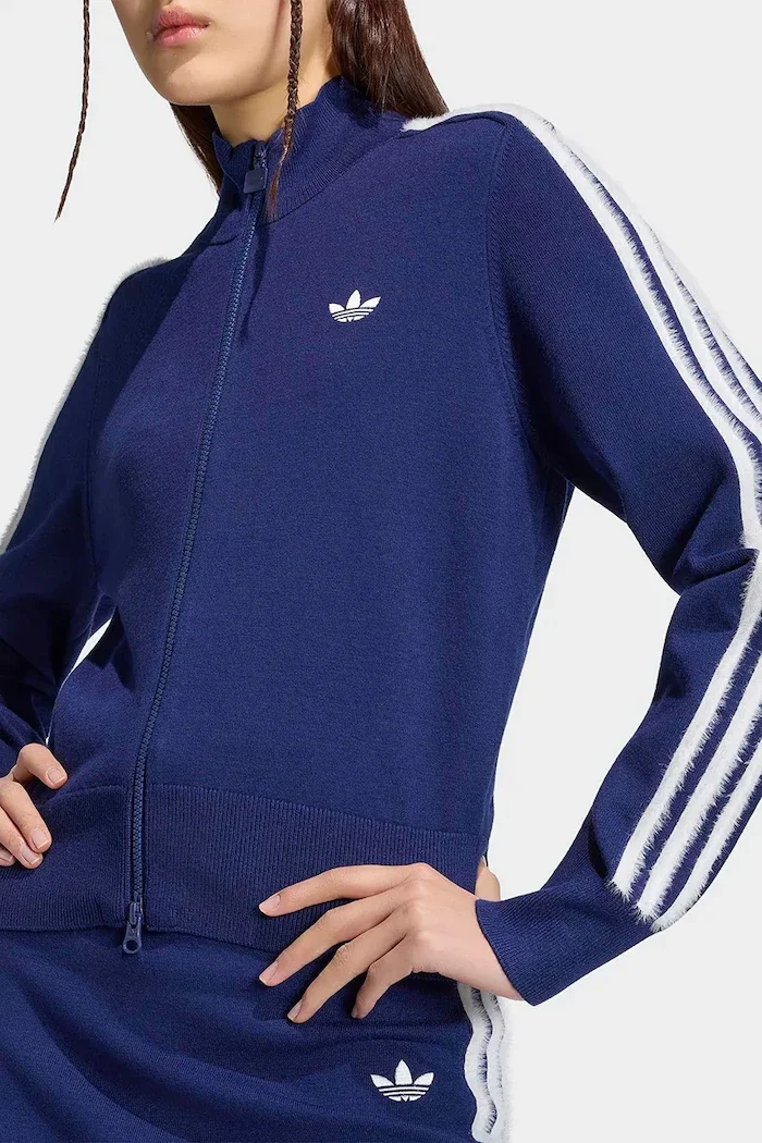 adidas Originals жилетка дамска Knitted Firebird тъмносиня KW2588