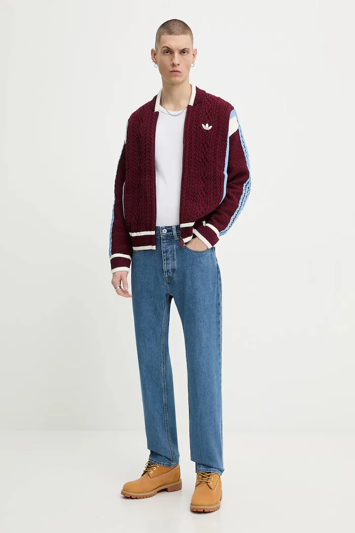 adidas Originals Жилетка Wicons в бордо KR7633
