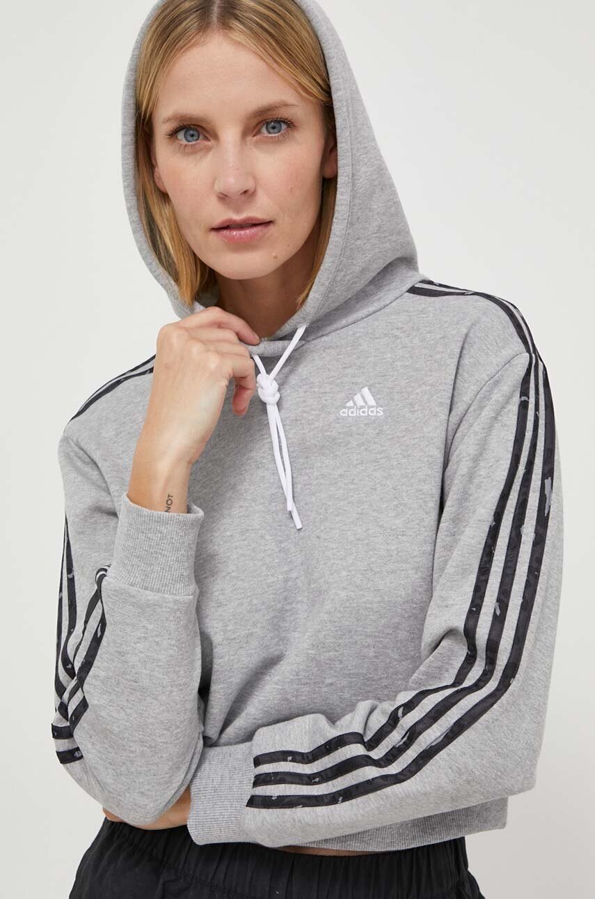 adidas Памучен суичър
