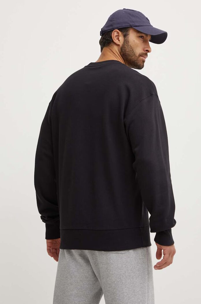 adidas Памучен суичър All SZN в черно с апликация IX1261
