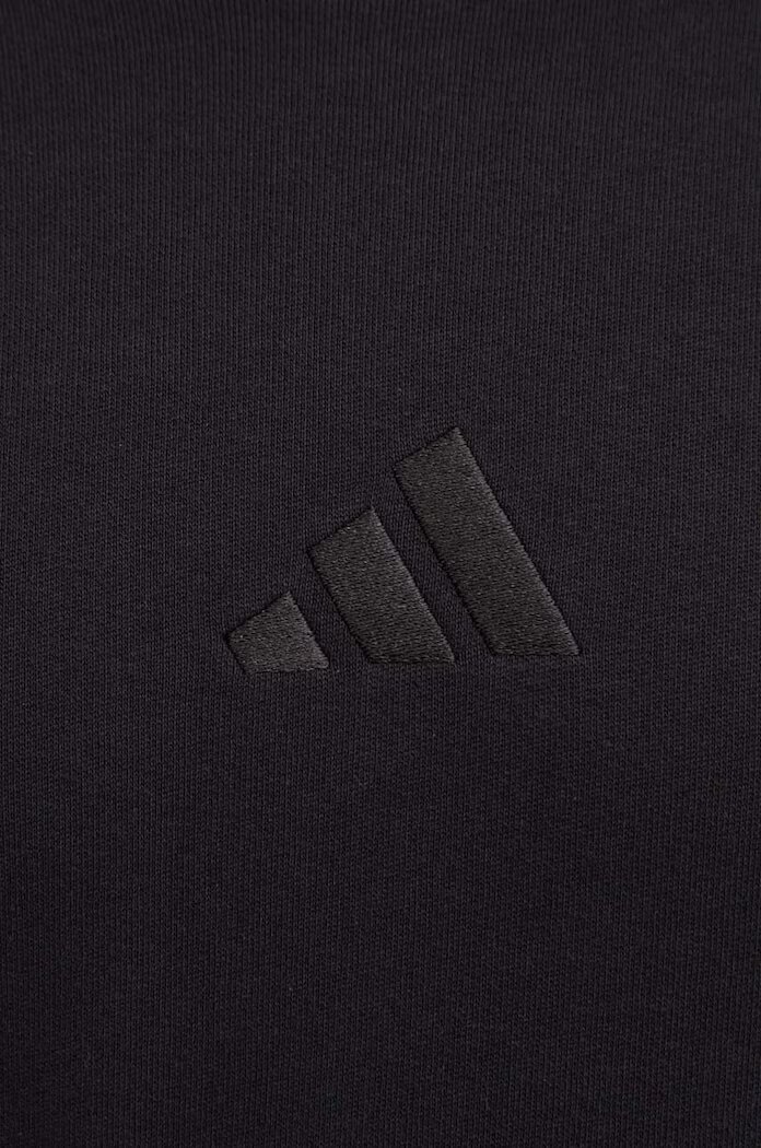 adidas Памучен суичър All SZN в черно с апликация IX1261