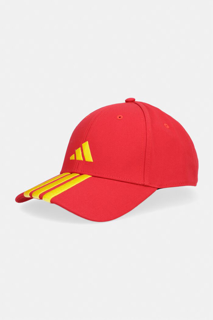 adidas Памучна шапка с козирка в червено KE5880