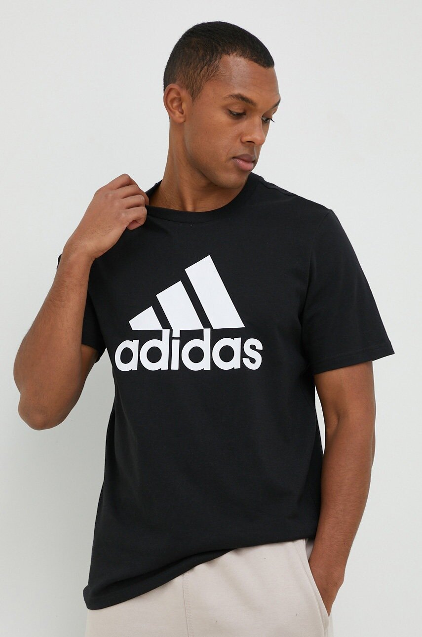 adidas Памучна тениска