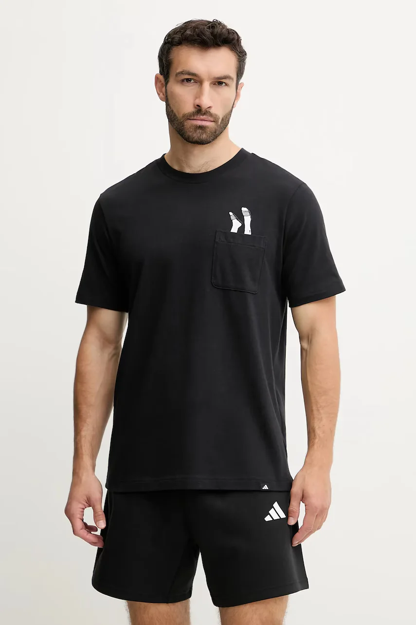 adidas Памучна тениска