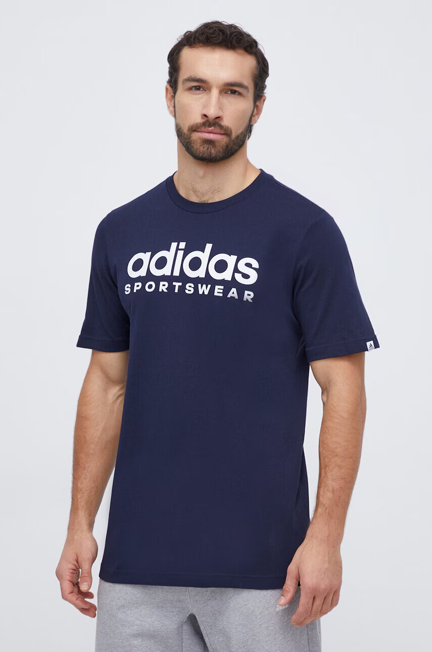 adidas Памучна тениска