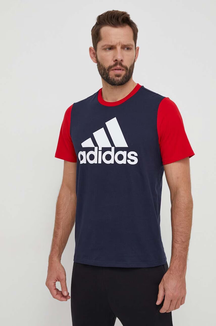 adidas Памучна тениска