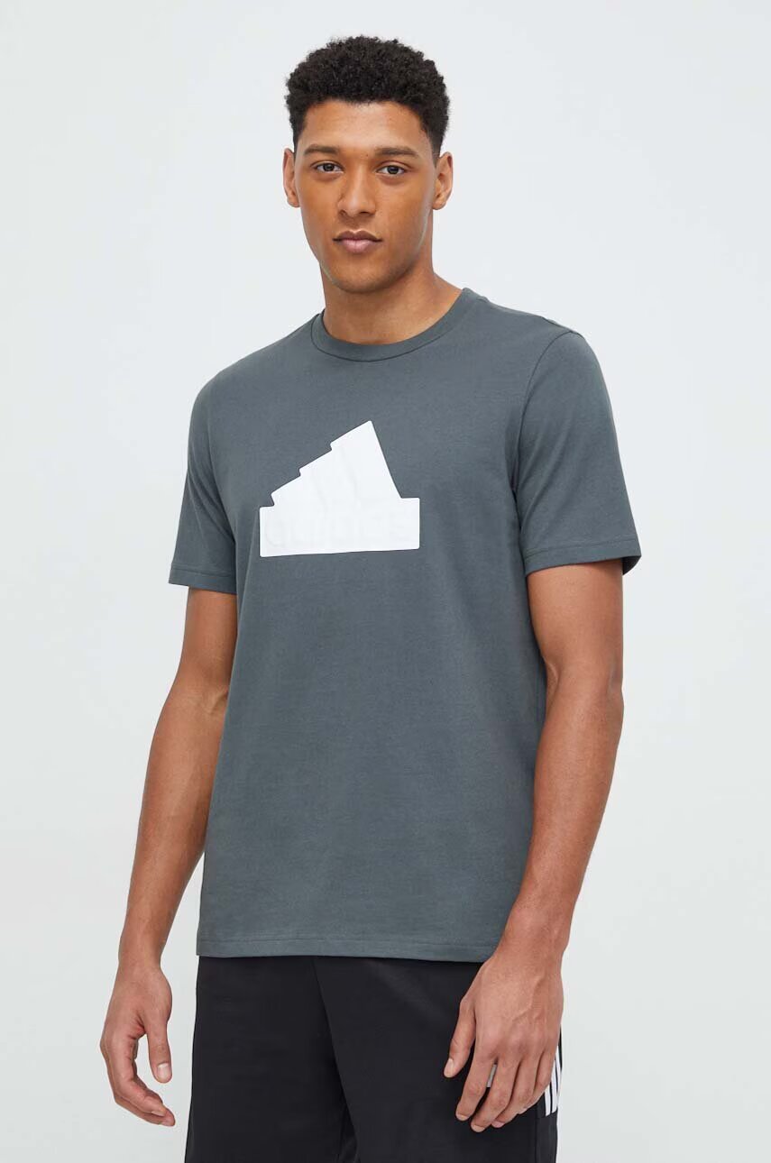 adidas Памучна тениска
