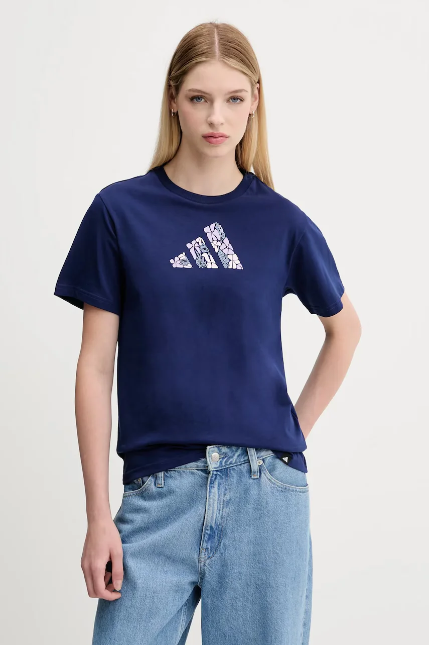 adidas Памучна тениска