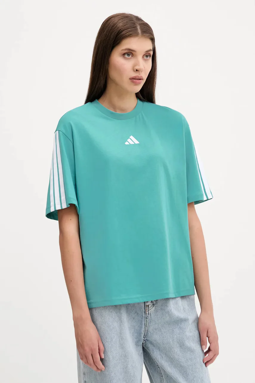 adidas Памучна тениска 3-Stripes