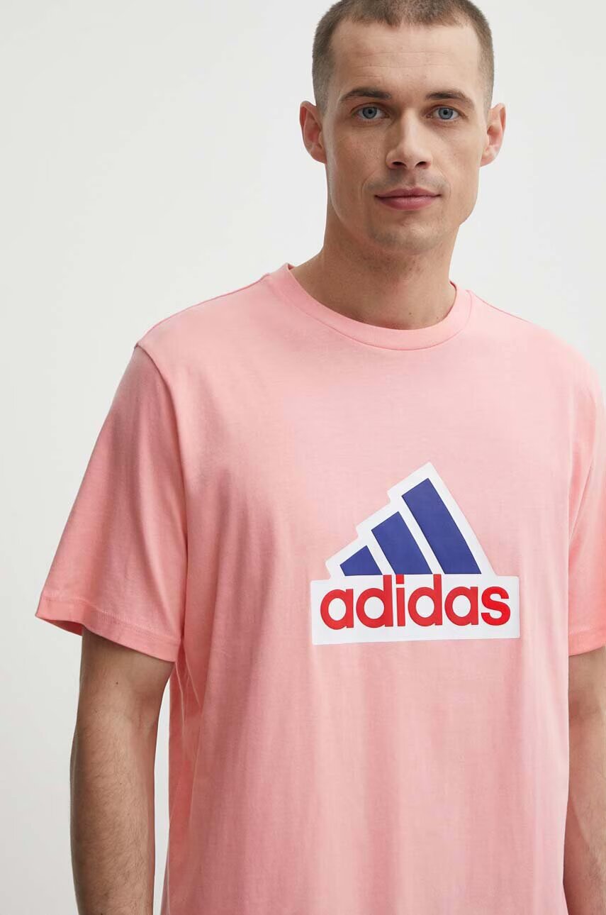 adidas Памучна тениска