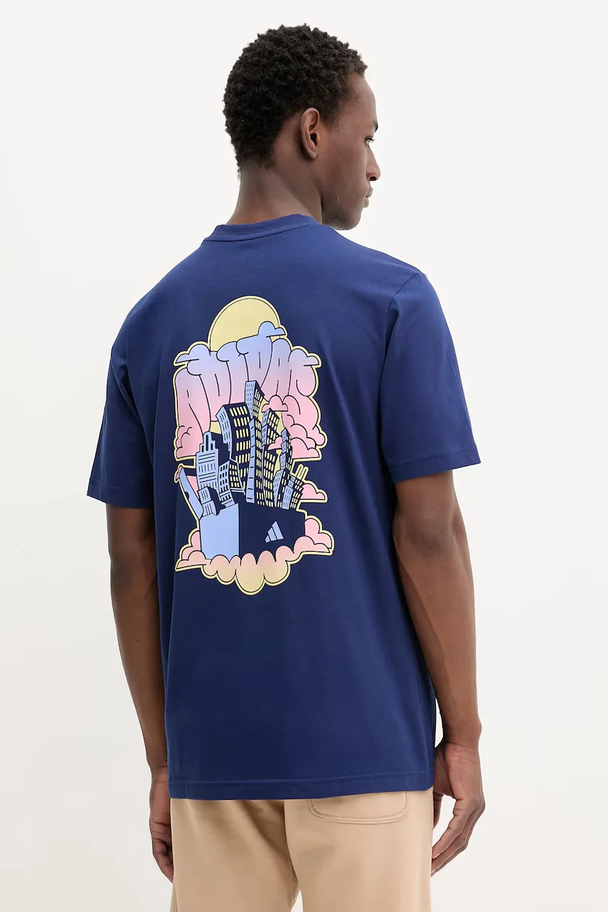 adidas Памучна тениска 90S CITY