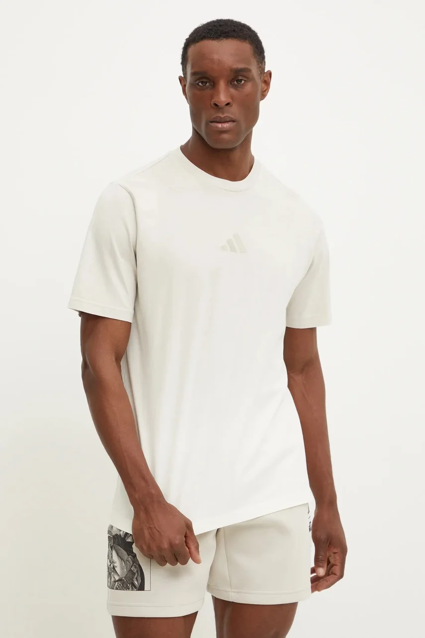 adidas Памучна тениска ALL SZN Dip Dye