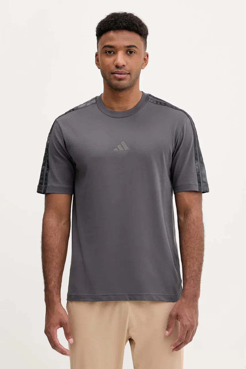 adidas Памучна тениска AOP Colourblock T-Shirt