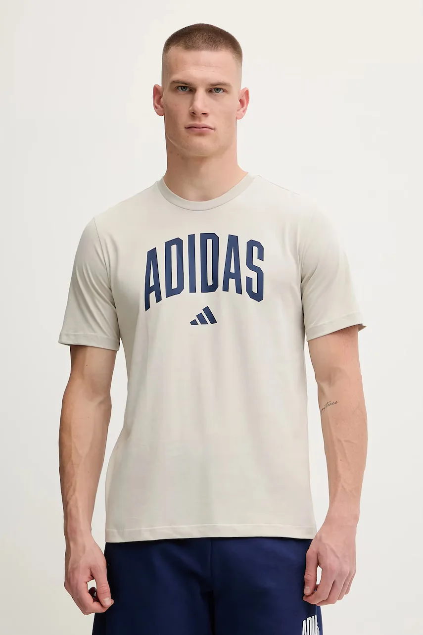 adidas Памучна тениска Collegiate