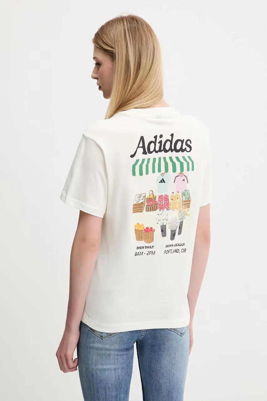 adidas Памучна тениска FARMMKT