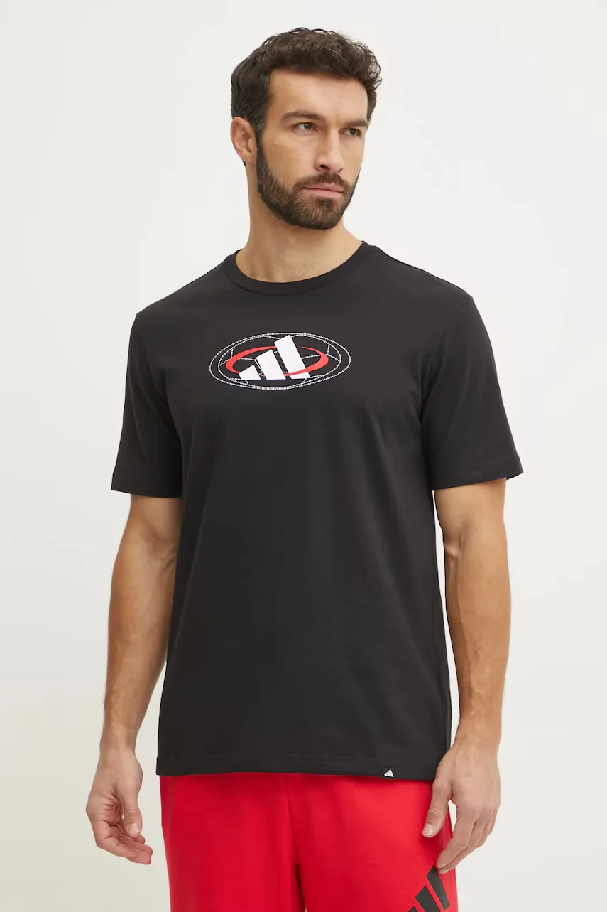 adidas Памучна тениска M C HOT CB T