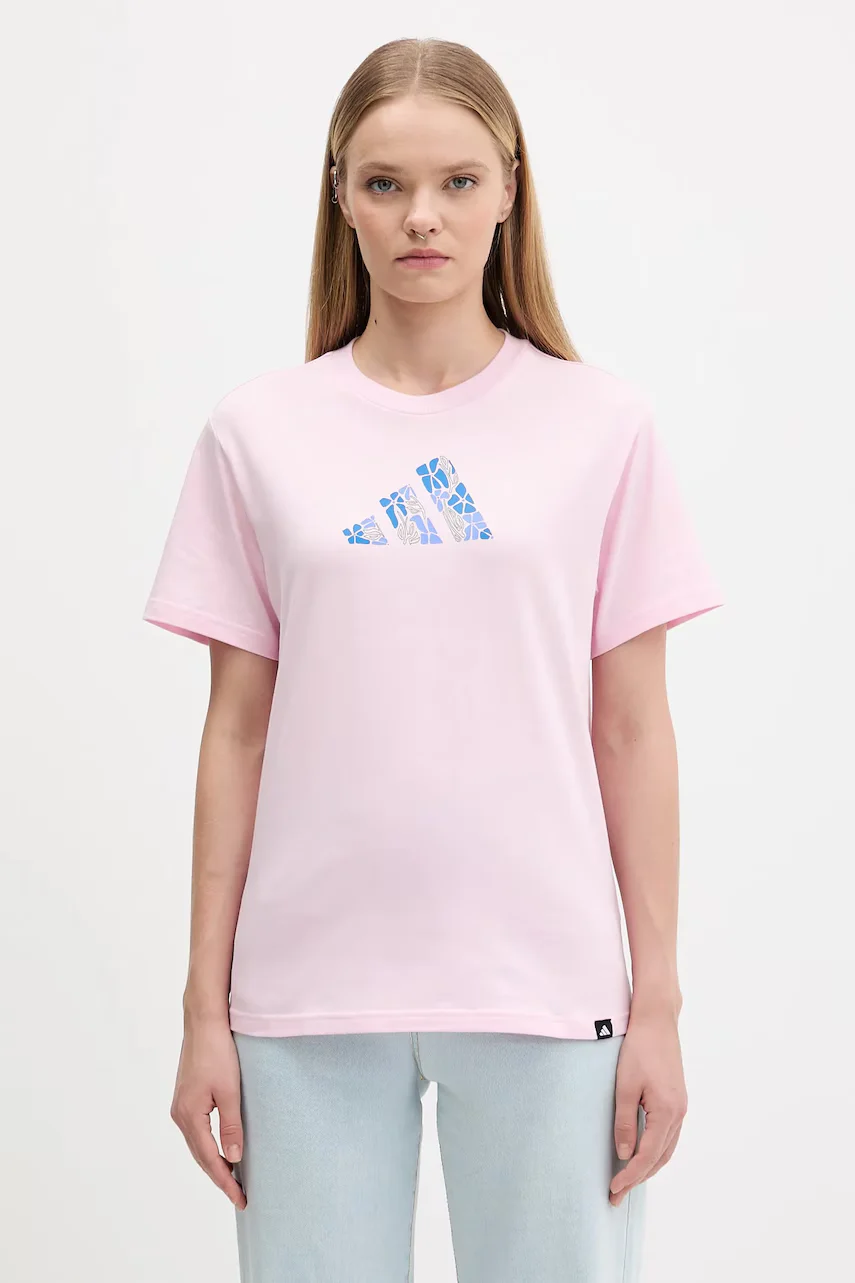 adidas Памучна тениска Table Tee